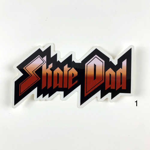 Skate Dad Bloody Skate Dad Sticker