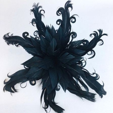 Lily Feather Flowers - Hatters Millinery Supplies