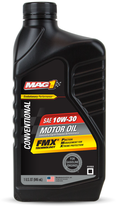 MAG 1®  Conventional 10W-30 Motor Oil (6qt/Case)