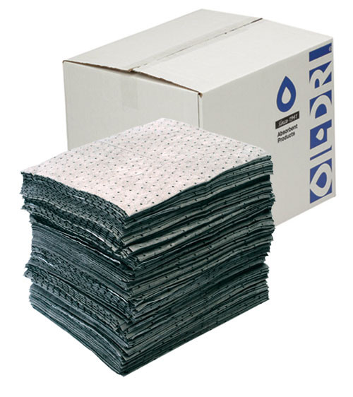 OilDri®  Light Duty Universal Absorbant Pads (200ct/Box)