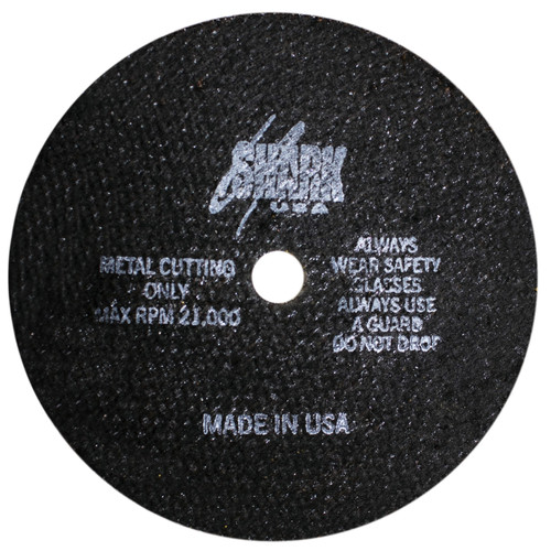 Shark  4" Aluminum Oxide Cut-Off Wheels, 1/16" Thick (10pk)