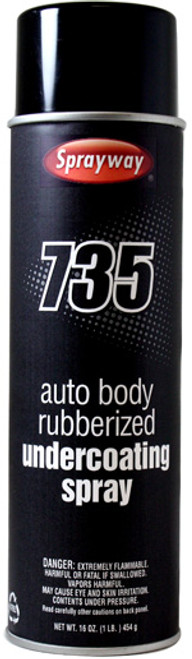 Sprayway  Premium Rubberized Undercoating Spray (16oz)