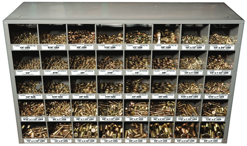 Grade 8 USS Yellow Zinc Bolt Bin Assortment Grade 8 USS Yellow Zinc Bolt Bin Assortment