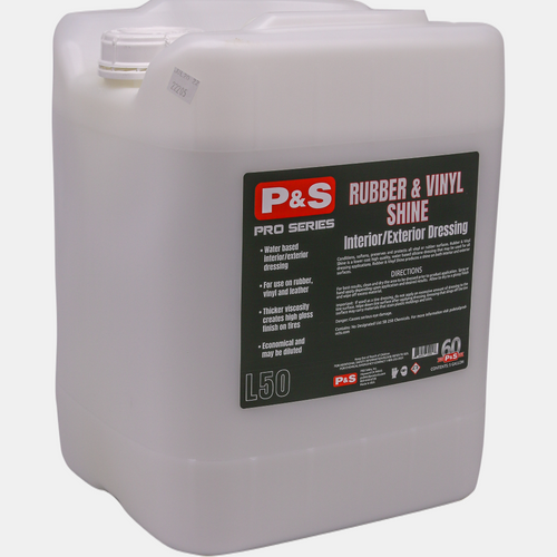 P&S  Pro-Series  RUBBER & VINYL SHINE (5 Gallon)