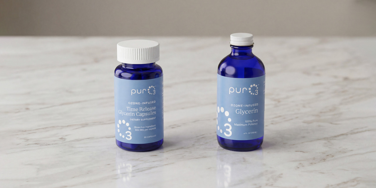 Ozone-Infused Glycerin