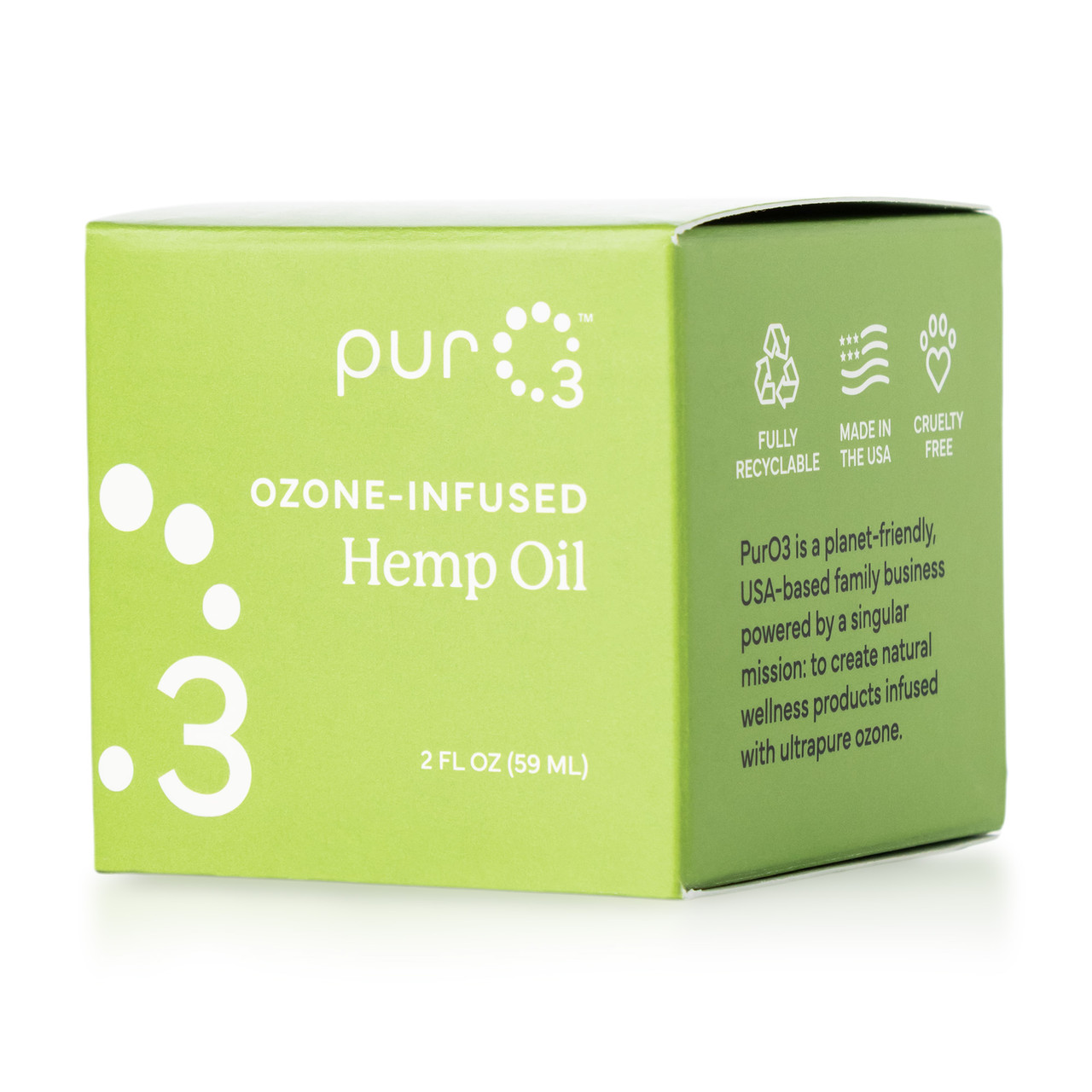 PurO3 Ozonated Hemp Oil