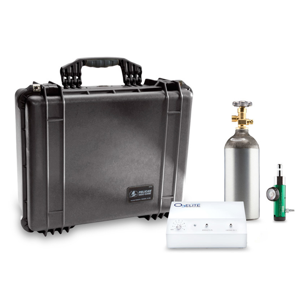 O3Elite Single Professional with Oxygen Tank and Regulator