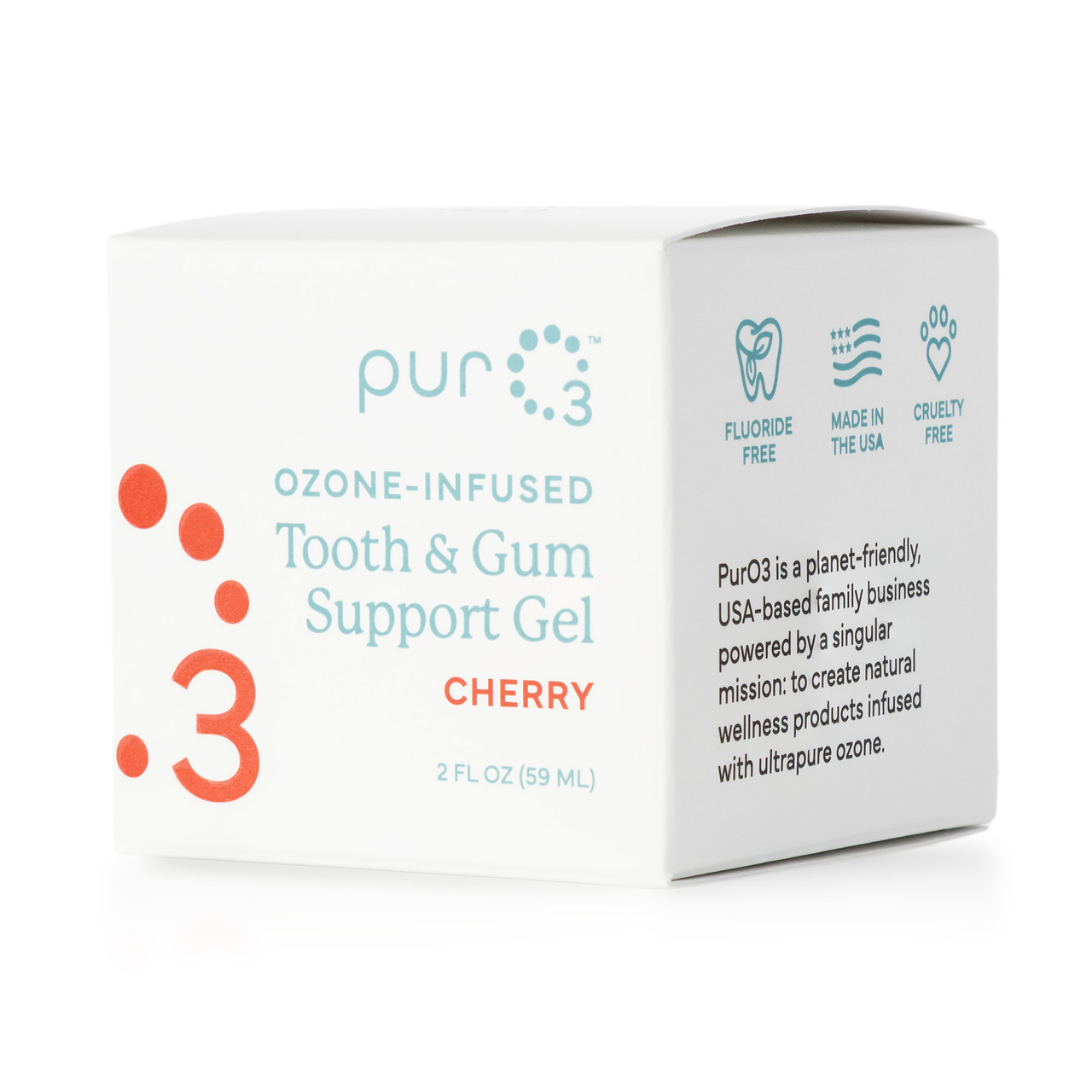 PurO3 Tooth and Gum Support with Cherry and Stevia