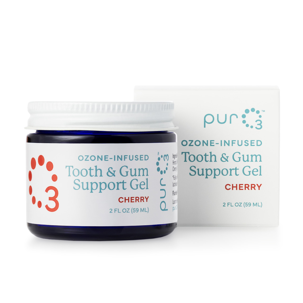PurO3 Tooth and Gum Support with Cherry and Stevia