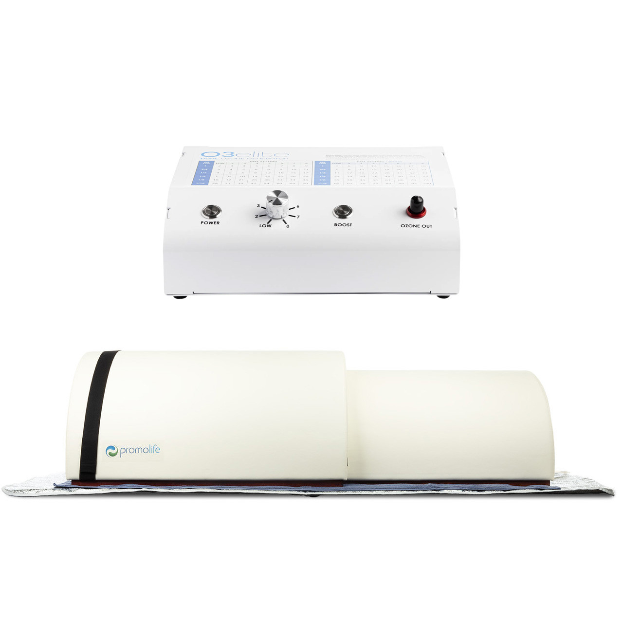 Far Infrared and Ozone Sauna Package w/ O3Elite | Promote Wellness