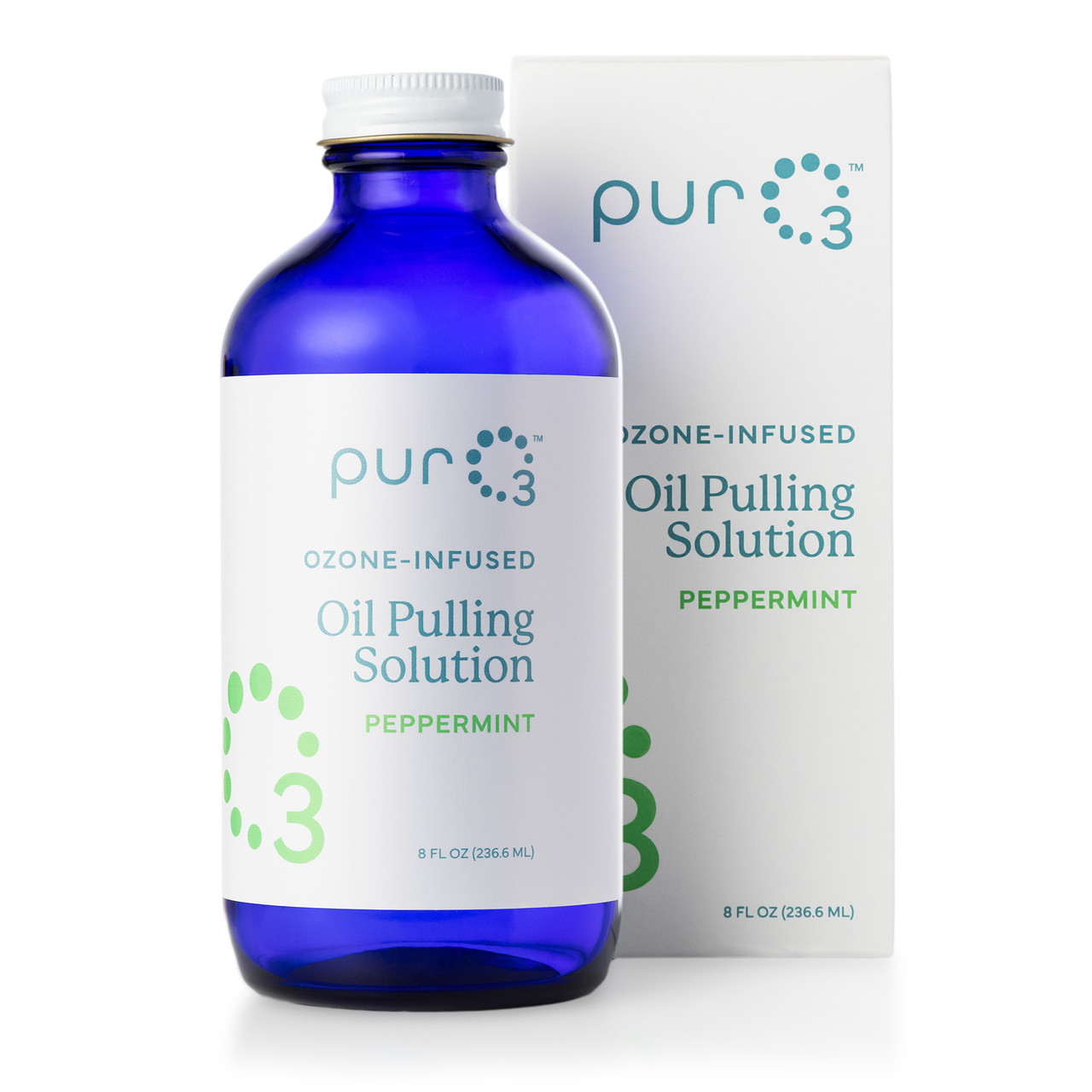 PurO3 Oil Pulling Solution with Ozonated Oils