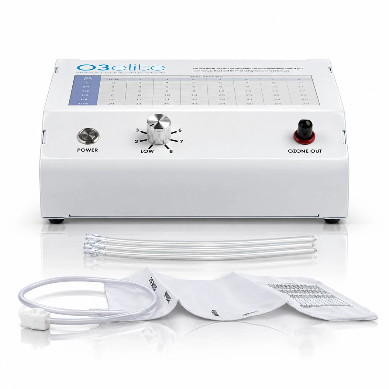 Rectal Ozone Insufflation Package with O3Elite Single and Ozone Bags