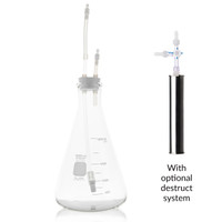 2000ml Ozone Water Bubbler w/Silicone Stopper