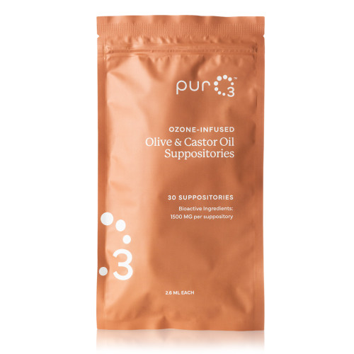PurO3 Ozonated Castor/Olive Oil Suppositories