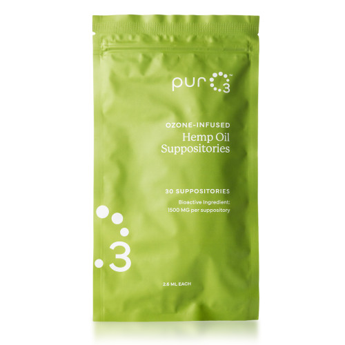 PurO3 Ozonated Hemp Oil Suppositories