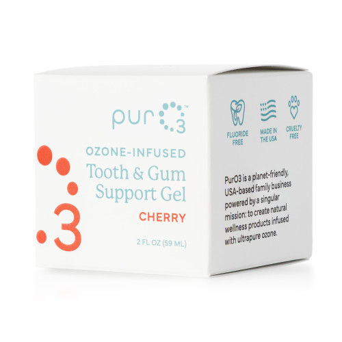 PurO3 Tooth and Gum Support with Cherry and Stevia
