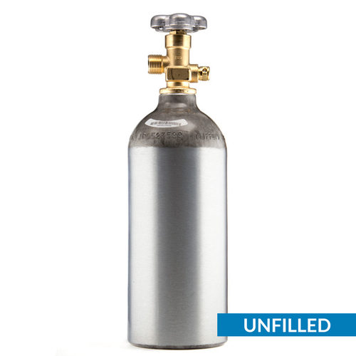 Industrial 540 Oxygen Tank without Regulator