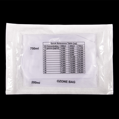 Reusable Multi-Chambered Ozone Insufflation Bag 3-Pack w/Catheters