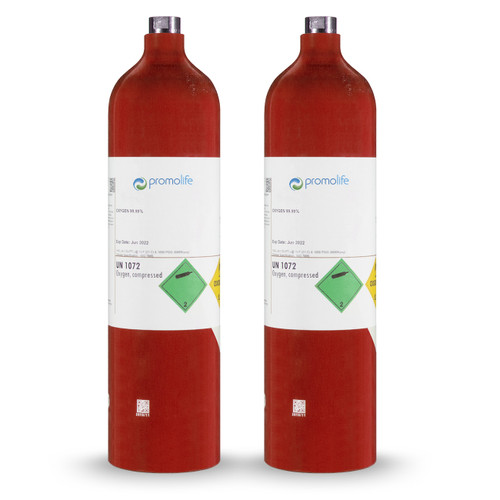 O2Ready Prefilled Oxygen Tanks for Ozone Therapy