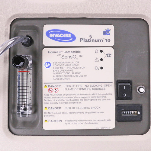 Platinum 10 LPM Oxygen Concentrator for EWOT