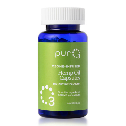 PurO3 Ozonated Hemp Oil Capsules