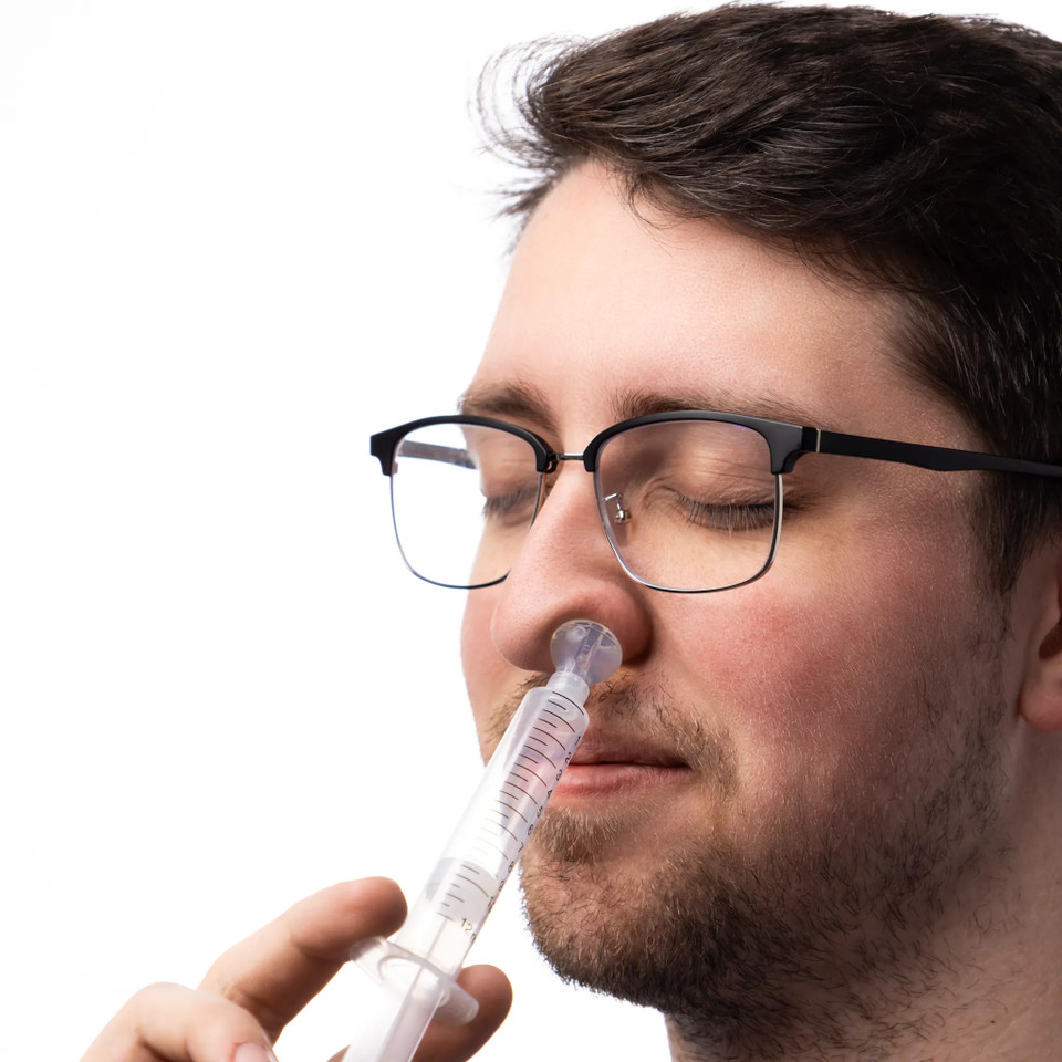 Syringe Covers for Nasal Insufflations