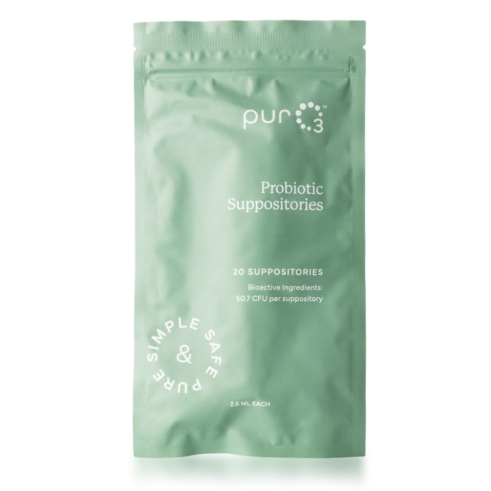 PurO3 Probiotic Suppositories