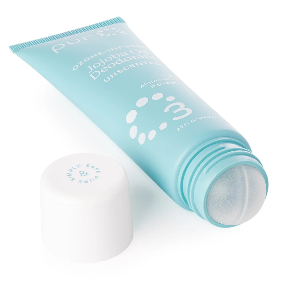 PurO3 Ozonated Oil Roll On Deodorant – Jojoba Unscented