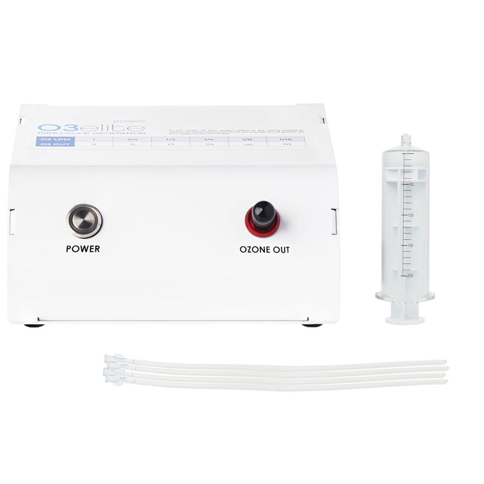 Rectal Ozone Insufflation Package with O3Elite Mini and Ozone Syringe