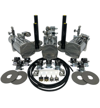 3-Pump Lowrider Hydraulic Suspension Kit (Front/Back/Side/Side)