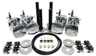 4-Pump Lowrider Hydraulic Suspension Kit (Front/Back/Side/Side)