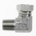 1/2 NPT x 3/8 Female Swivel 90