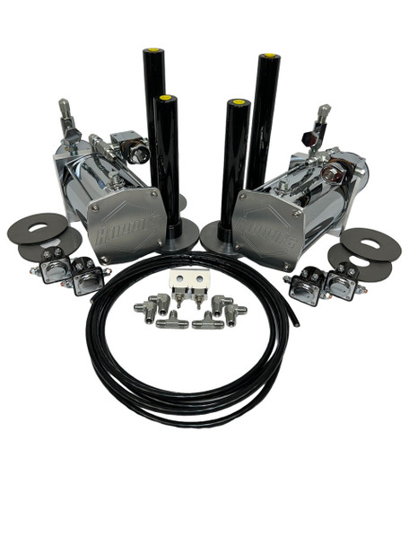 2-Pump Lowrider Hydraulic Suspension Kit (Front/Back)
