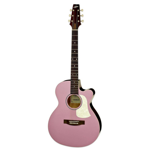 Aria FET R1 MSRO Electro Acoustic Guitar MSRO (Misty Rose) Aria FET R1 MSRO Electro Acoustic Guitar MSRO (Misty Rose)