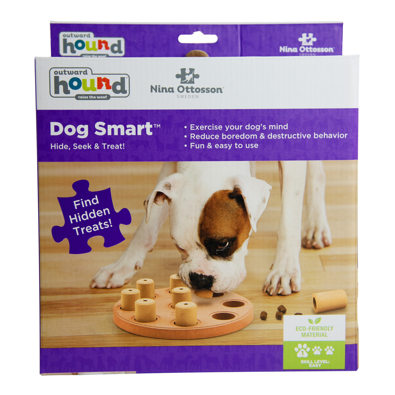 Outward Hound - Dog Smart Dog Game - Level 1 - Four Your Paws Only