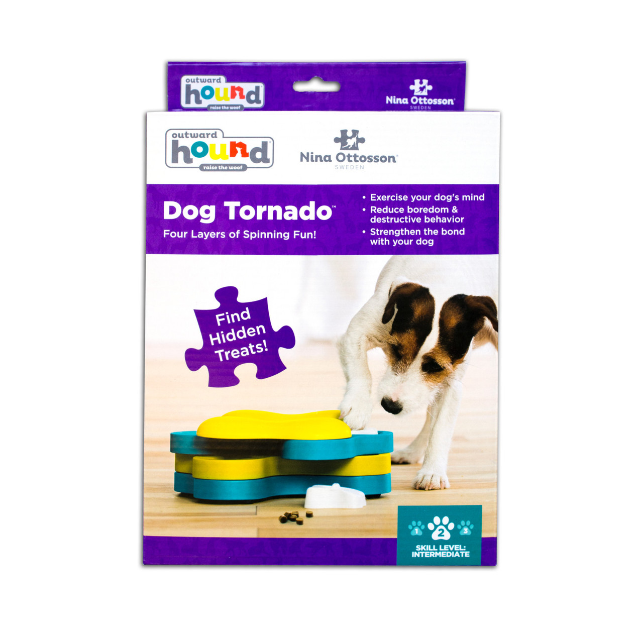 Nina Ottosson by Outward Hound Interactive Dog Game Tornado – CANIS  CALLIDUS Quality Dog Supplies from Europe