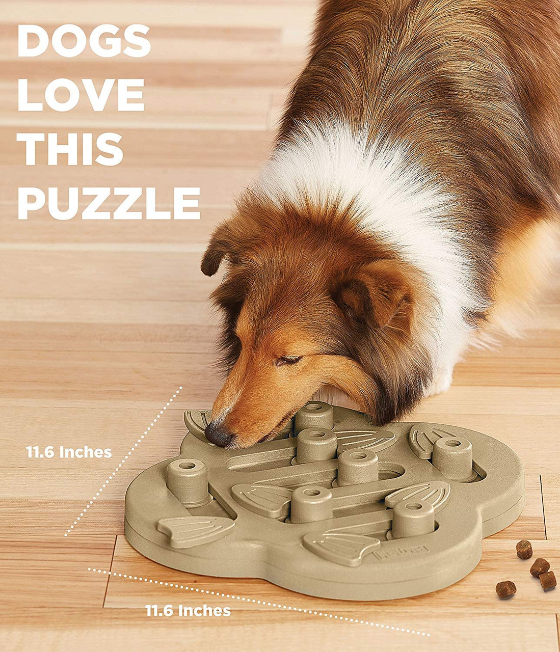 Nina Ottosson Dog Hide N'Slide Interactive Puzzle Purple Level 2 – Four  Muddy Paws