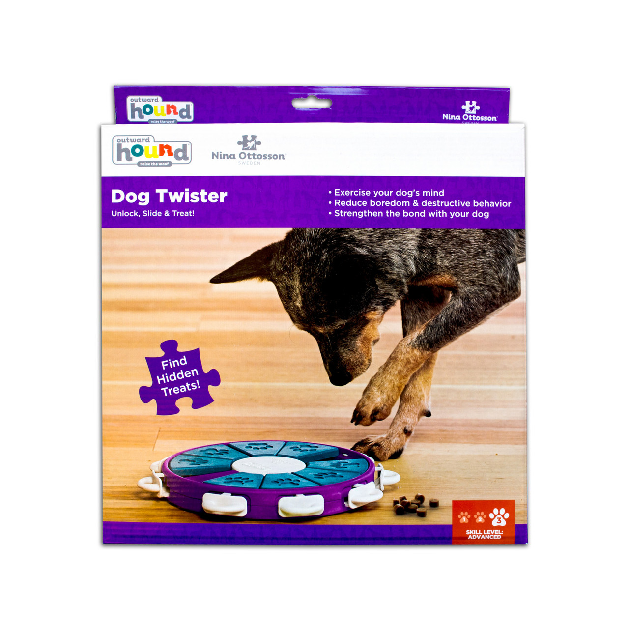  TBC PET Dog Puzzle Toy, Interactive Dog Toys Treat