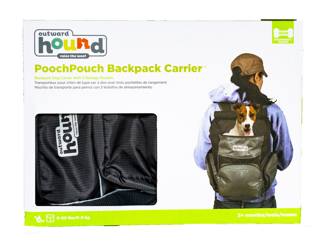 Outward hound pooch sales pouch backpack