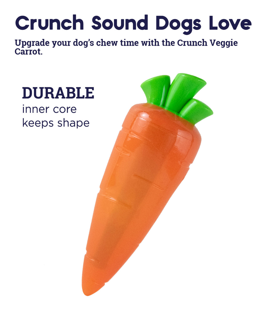 Crunch Veggies Dog Chew Toys