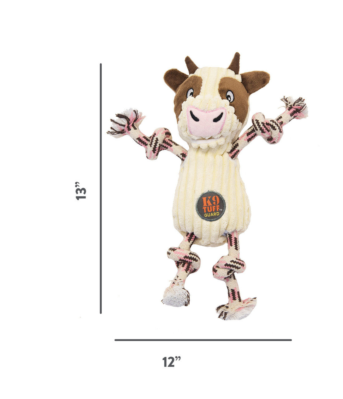 洋楽 Rup Dog Ranch Roperz Plush Dog Tug Toy