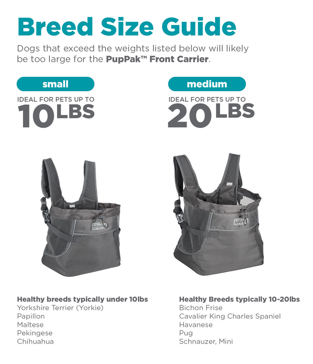 キャリーバッグ・スリング PupPak Front Carrier PupPak Dog Front Carrier Pack
