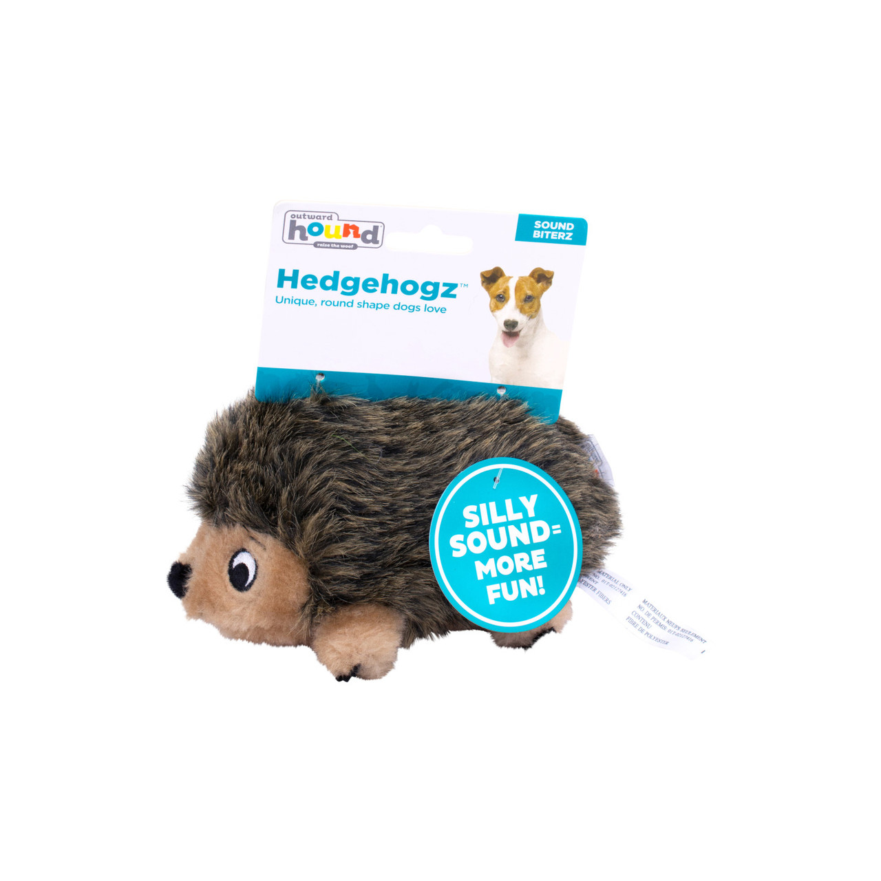 Outward Hound Hedgehogz Plush Dog Toy - L