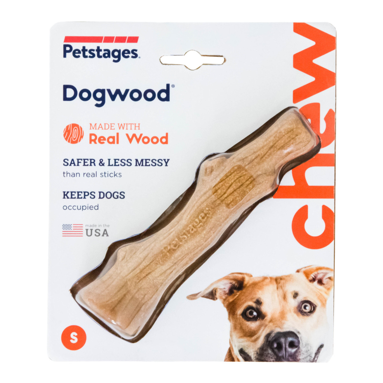 wood dog chew bone