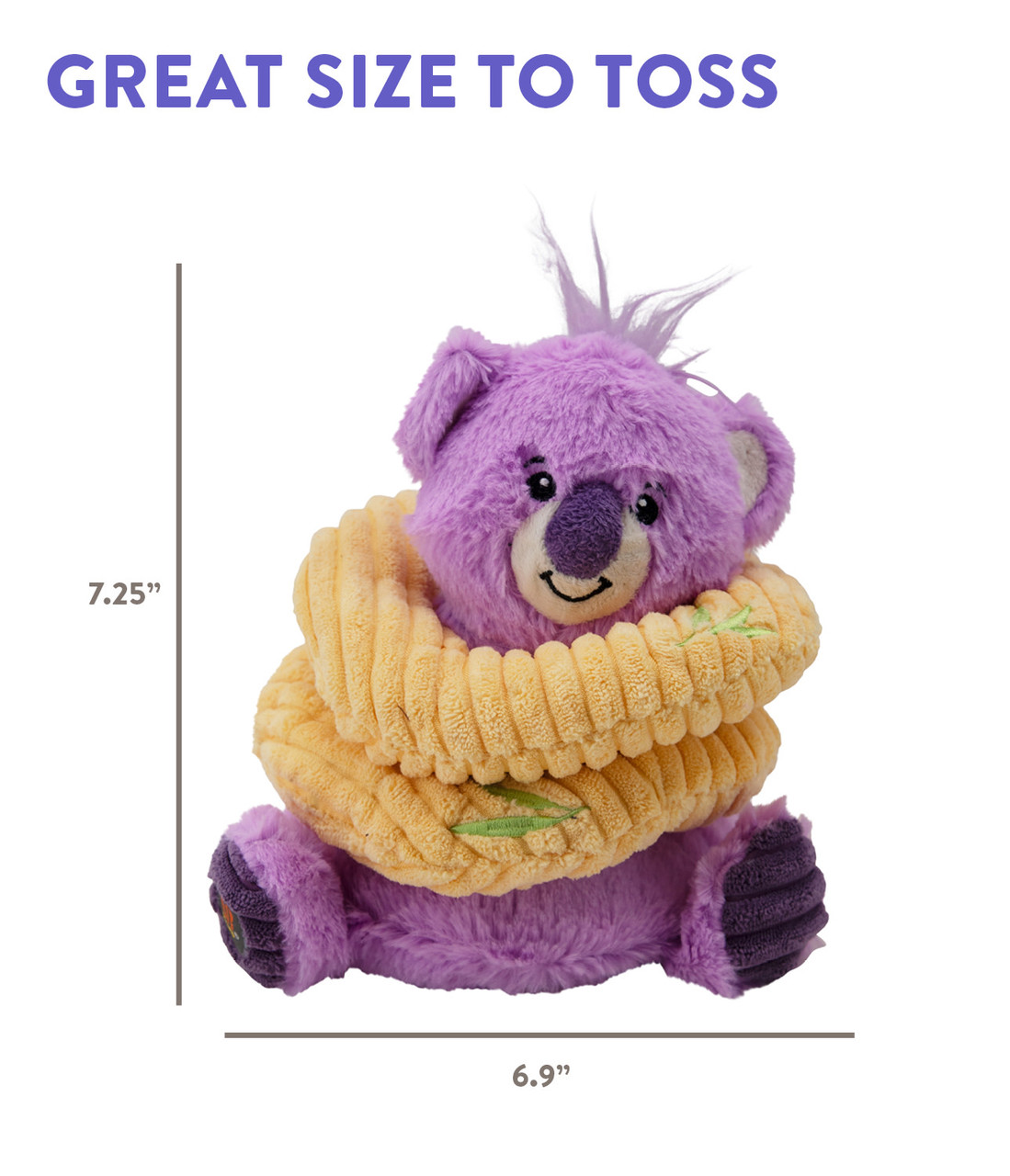 Ringamals Durable Plush Dog Toy Puzzle