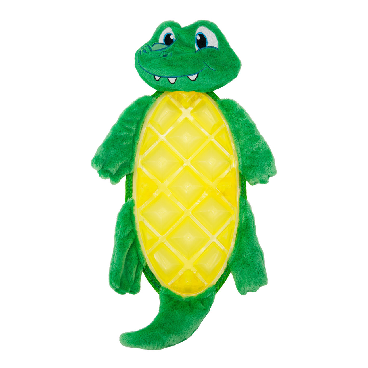 Squeaker Matz Plush Dog Toy, Gator