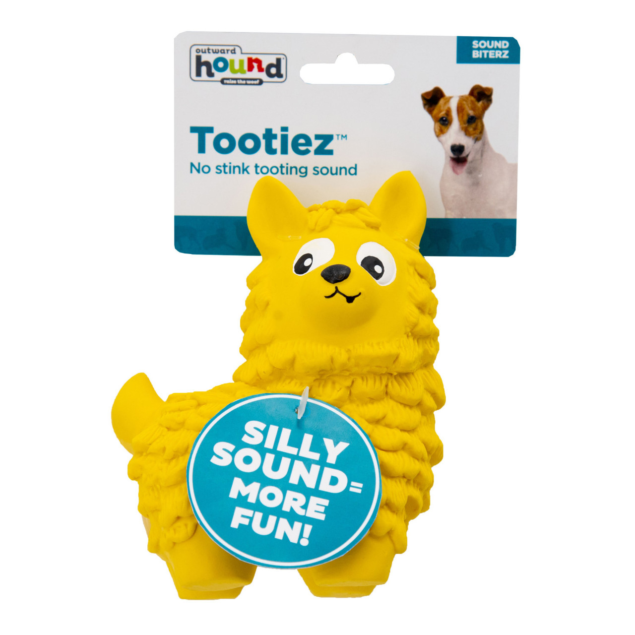 Tootiez Latex Rubber Grunting Dog Toy