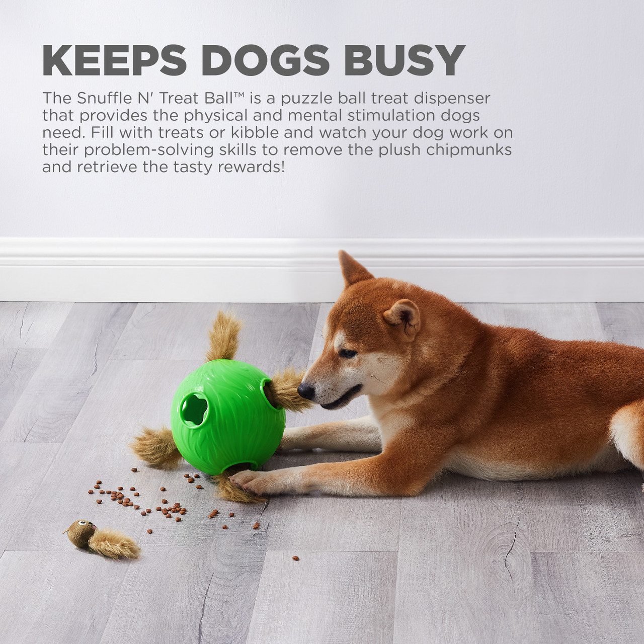 Snuffle Ball Interactive Treat Game – Pup Luck