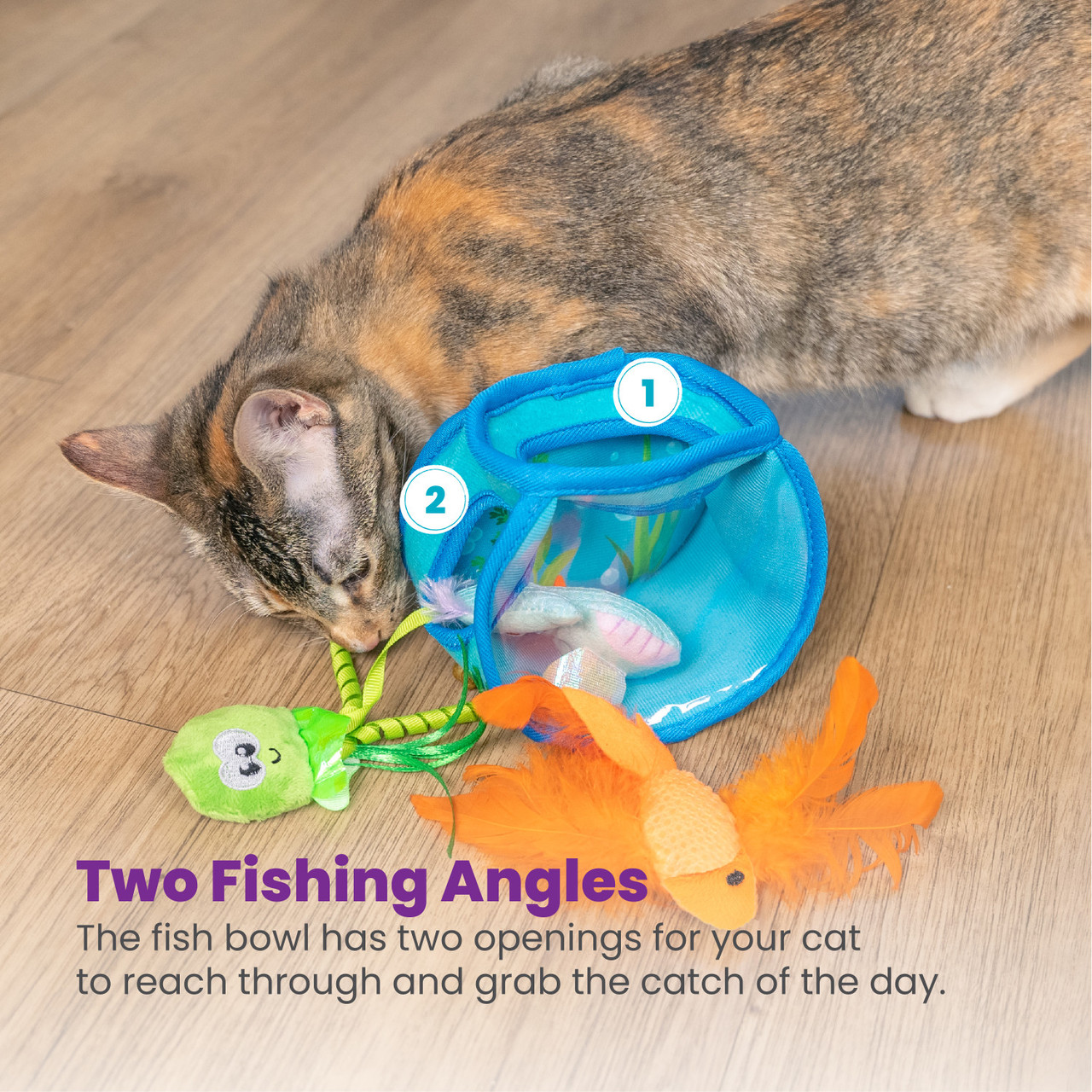 Cat Fishing Toy Refill Set (Basic) – Our Haru