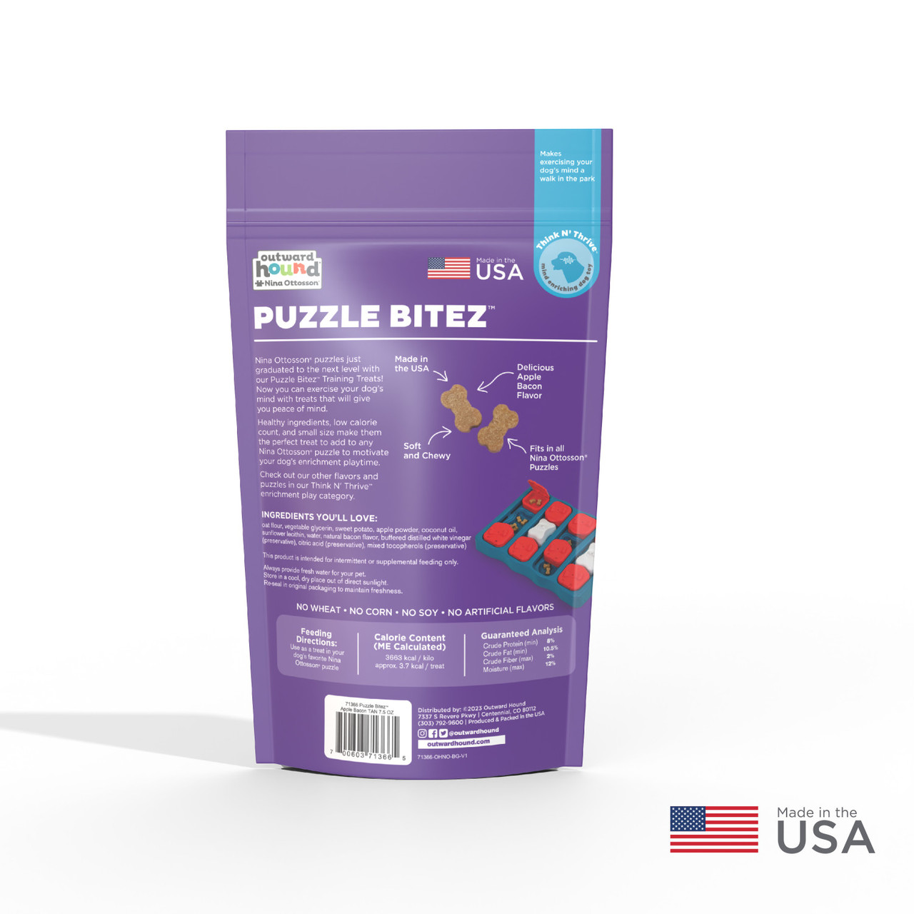 Nina Ottosson by Outward Hound Puzzle Bitez Training Treats for
